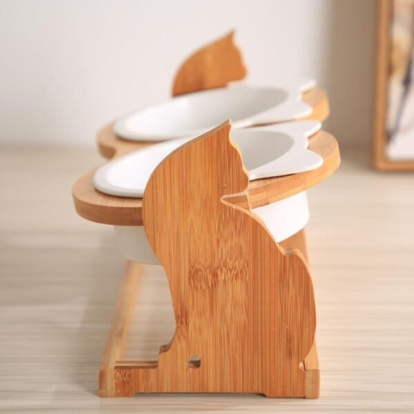 Pet bowl cat food bowl - Image 3