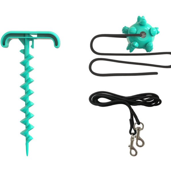 Tie dog leash dog toy - Image 4