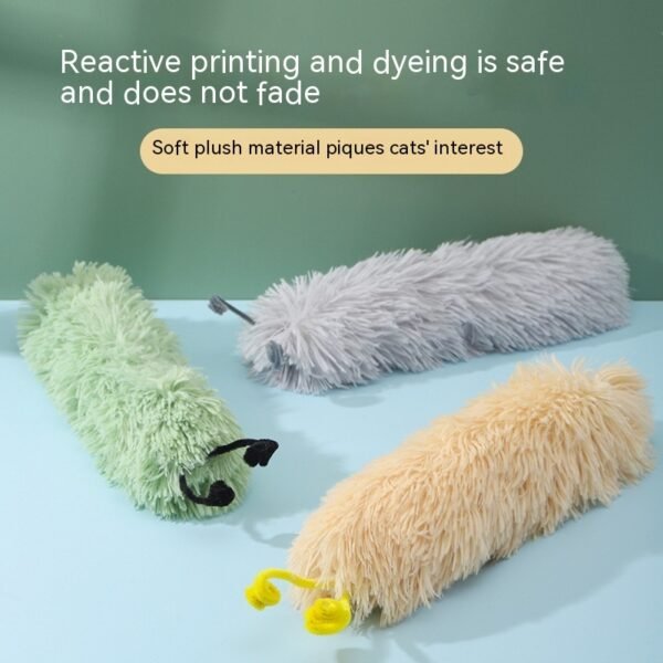 Caterpillar Ringing Paper Cat Toy Self-Hi Relieving Stuffy And Bite-resistant - Image 2