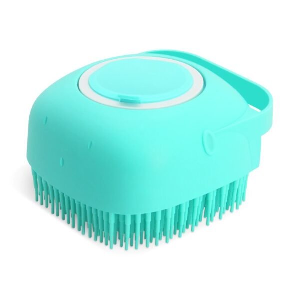 Pet Dog Shampoo Massager Brush Cat Massage Comb Grooming Scrubber Shower Brush For Bathing Short Hair Soft Silicone Brushes - Image 7