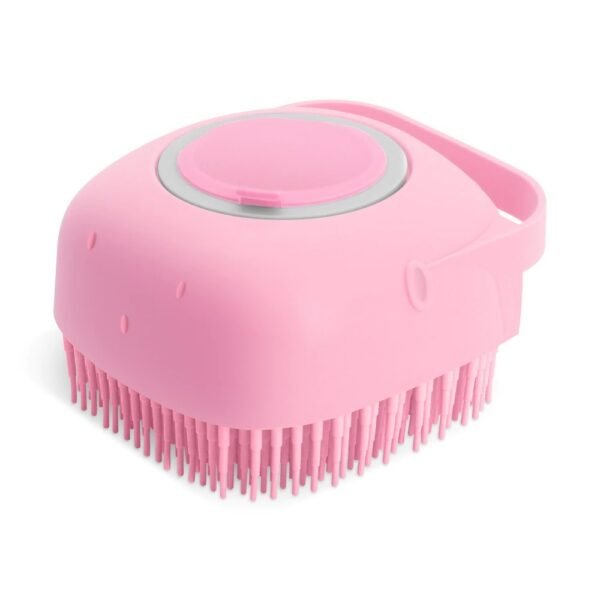 Pet Dog Shampoo Massager Brush Cat Massage Comb Grooming Scrubber Shower Brush For Bathing Short Hair Soft Silicone Brushes - Image 8