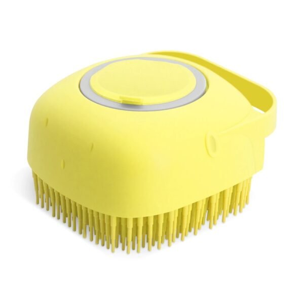 Pet Dog Shampoo Massager Brush Cat Massage Comb Grooming Scrubber Shower Brush For Bathing Short Hair Soft Silicone Brushes - Image 9