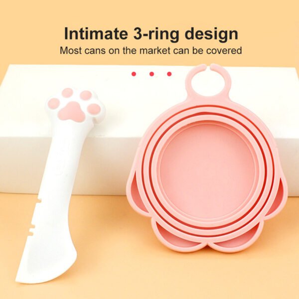 Multifunction Pet Canned Spoon Jar Opener Puppy Feeding Mixing Wet Dry Scoop Cat Dog Accessories Feeder Shovel Pets Tableware Multifunction Pet Canned Spoon Jar Opener Puppy - Image 5