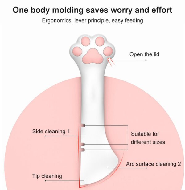 Multifunction Pet Canned Spoon Jar Opener Puppy Feeding Mixing Wet Dry Scoop Cat Dog Accessories Feeder Shovel Pets Tableware Multifunction Pet Canned Spoon Jar Opener Puppy - Image 6