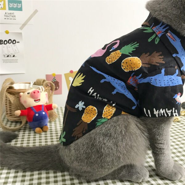 Cat Dog Party Shirt clothes - Image 2