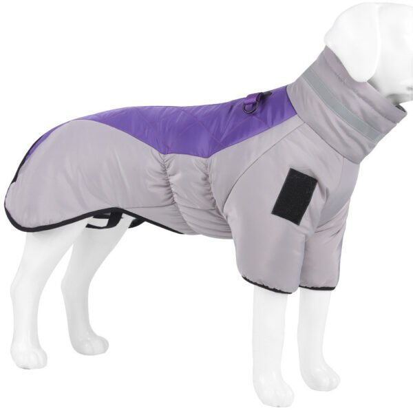 New Pet Dog Clothes Thickened With Reflective Warmth Pet Supplies - Image 4