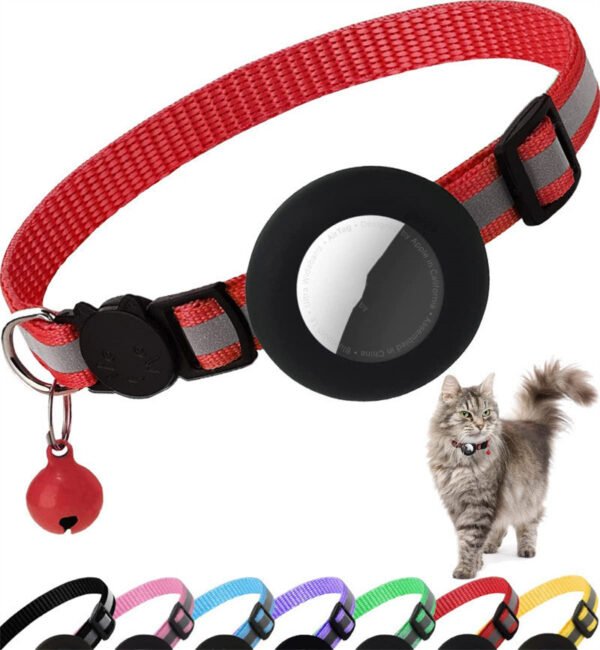 Applicable Airatg Pet Collar Kitten Puppy Reflective Anti-lost Pet Collar Neck - Image 7
