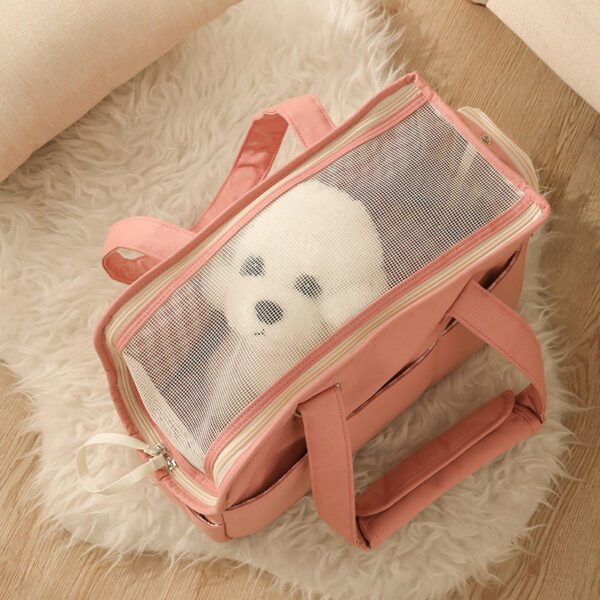 Pet Dog Cat Outgoing Bag Made Of Pure Cotton With Large Capacity - Image 5