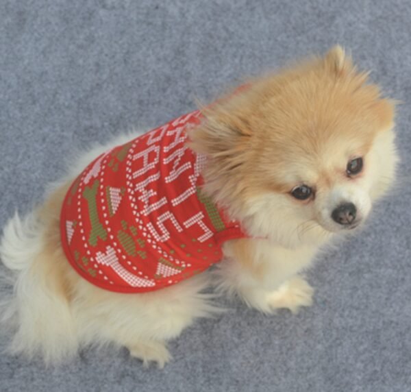Dog Christmas vest - Image 5
