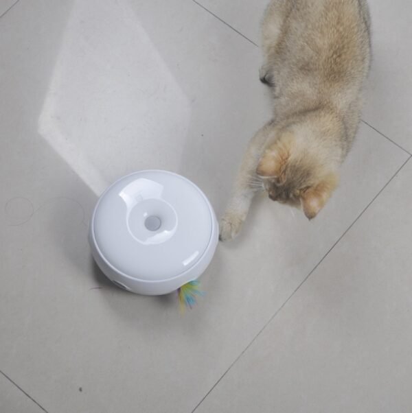 Electric cat toy smart funny cat stick donut automatic turntable - Image 8