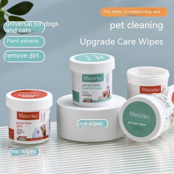 Ear Cleaning Eyes Cleaning Tear-removing Cleaning Wipes For Pets - Image 9