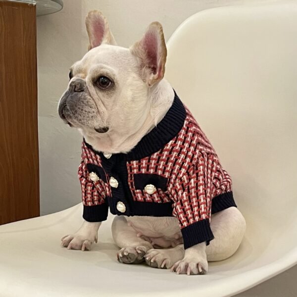 Fashion Cute Print Winter Pet Clothes Winter Sweater - Image 2