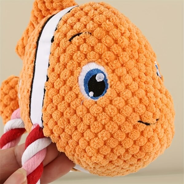 Pet Toys Turtle Shaped Dog Chewing Toys Interactive Pet Stuffed Toys Dog Knot Toys - Image 6