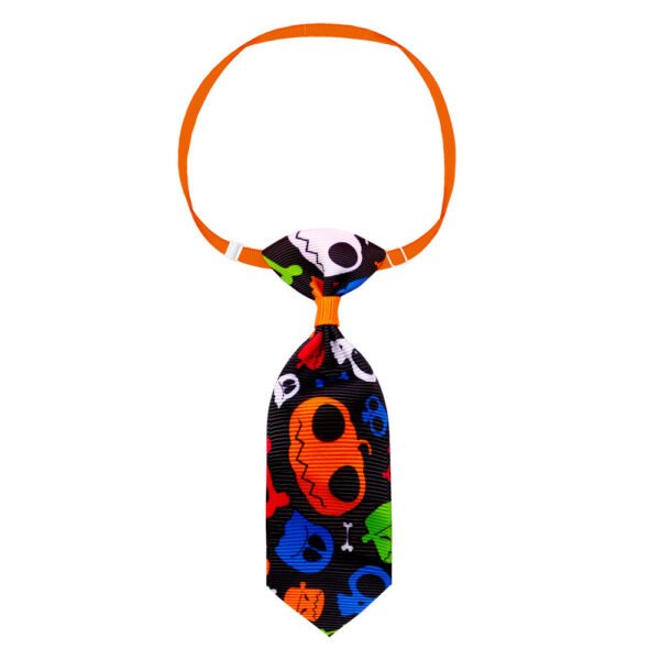 The New Wonderland Pet Halloween Series Of Halloween Skull And Necktie - Image 10
