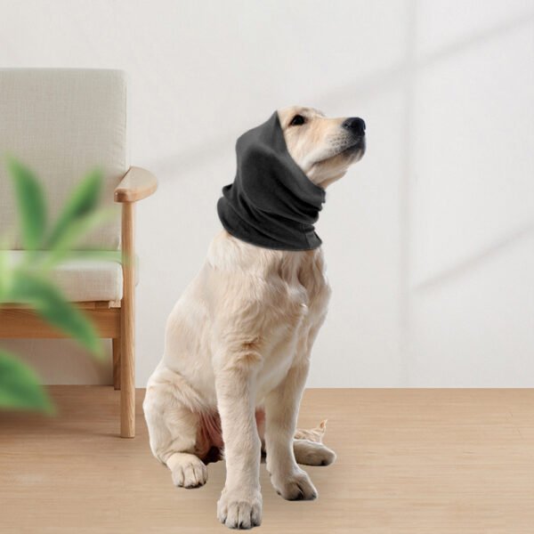 Calming Dog Ears Cover For Noise and Warm on Winter Pet Hood Earmuffs For Anxiety Relief - Image 4