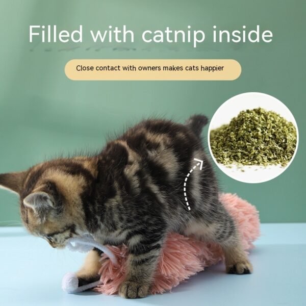 Caterpillar Ringing Paper Cat Toy Self-Hi Relieving Stuffy And Bite-resistant - Image 4