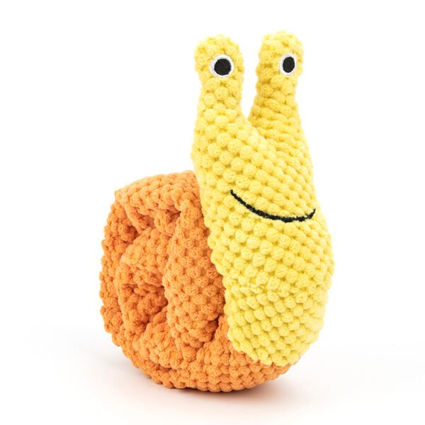 Dog Snail Snuffle Toys Birthday Squeaky Pet Toys Brain Games Treat Dispensing For Foraging Instinct Training, Enrichment Hide And Sniff Plush Toys For Boredom - Image 5