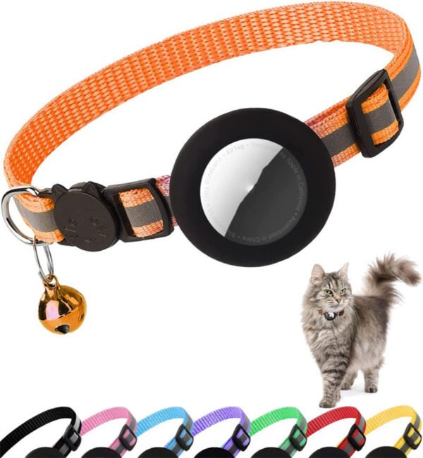 Applicable Airatg Pet Collar Kitten Puppy Reflective Anti-lost Pet Collar Neck - Image 8