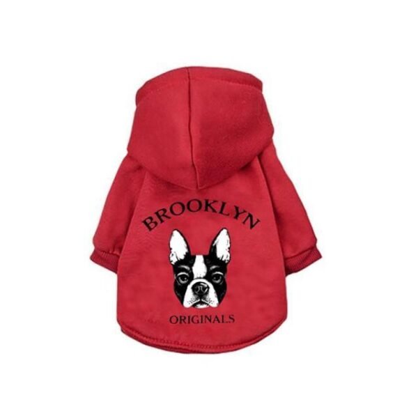 Winter Warm Dog Clothes Cotton Hoodie - Image 8