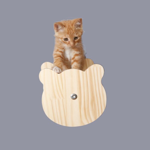 Cat climbing frame solid wood - Image 10