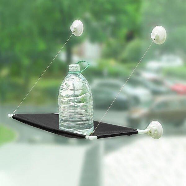 New Suction Cup Cat Hammock Foldable Hammock Hanging Cat Nest Cat Bed Balcony Window Glass Cat Hammock - Image 3