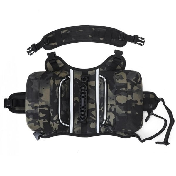 Outdoor Large Dog Harness with Backpack For Pets - Image 6