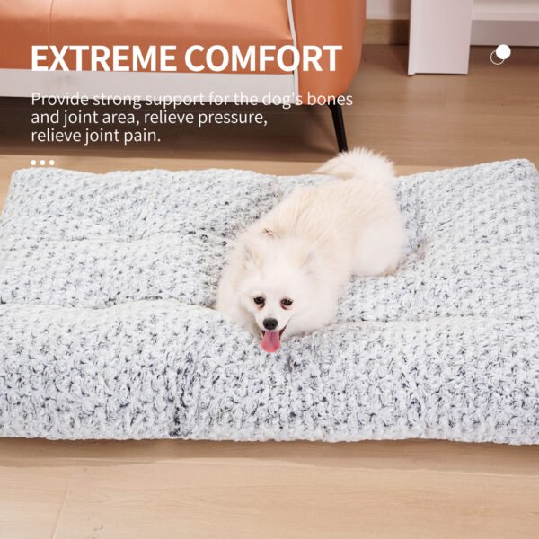 Dog Beds Thickened Rose Velvet Pet Kennel Bed Mat More Cotton Soft Fluffy Washable Dog Bed - Image 3