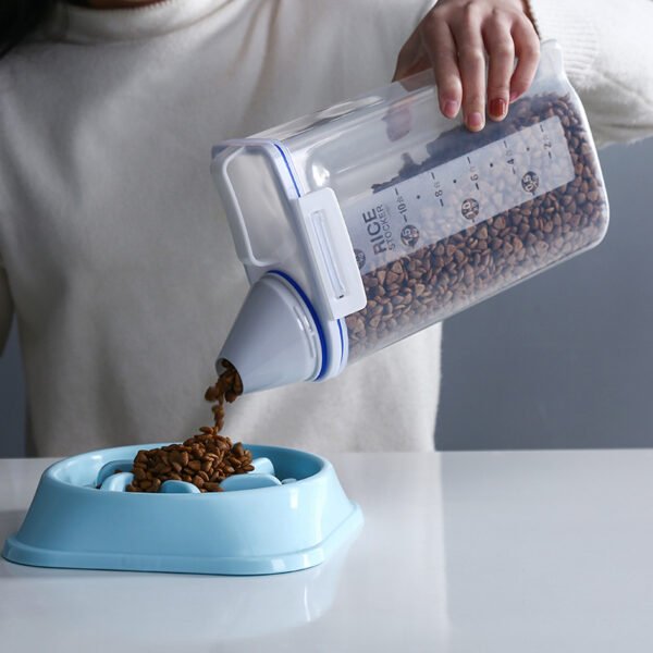 Dog Food Box Hermetically Sealed Storage Bucket Cat Food Box - Image 2