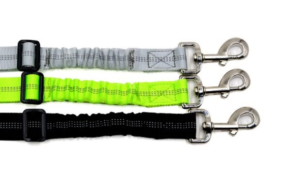 Adjustable Dog Seat Belt Dog Car Seatbelt Harness Leads Elastic Reflective Safety Rope - Image 4