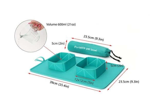 Dogs Puppy Bowls  Silicone Bowls - Image 4