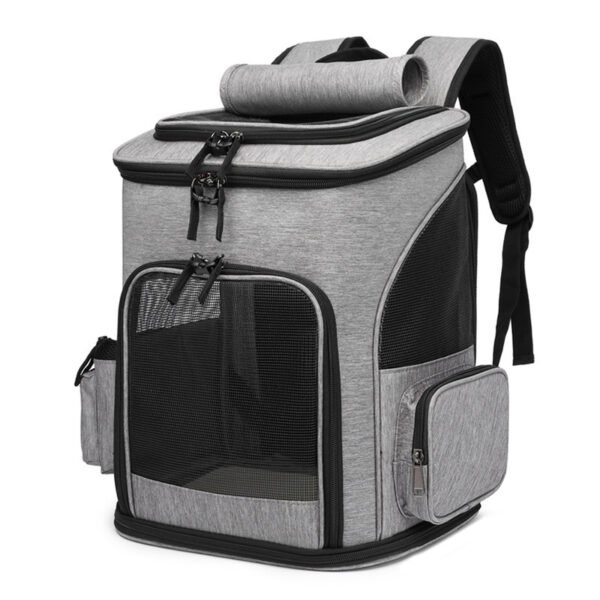 Extendable Pet Bag Large Capacity Dog Bag Portable Cat Backpack Foldable Cat Bag - Image 3