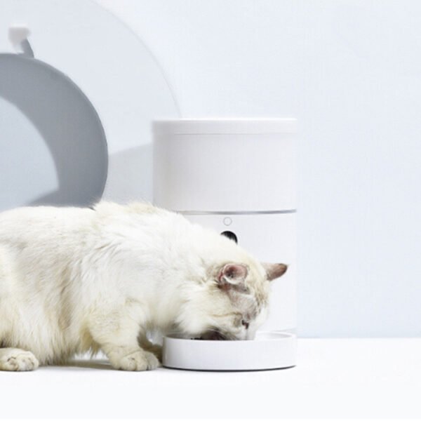 Pet Dog Cat Food Dispenser Bowl with Camera Wide Angle Automatic Pet Feeder Food Bowl APP Control - Image 7