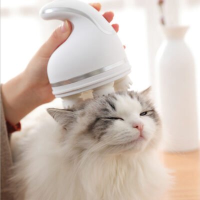 Pet Head Massager Multifunctional Household Electric Rechargeable