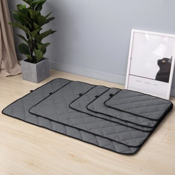 Winter large dog pet plush warm car dog mat - Image 4