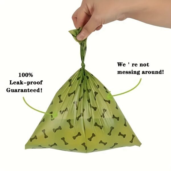 Environmentally Friendly Biodegradable Pet Litter Bags Dog Waste Bags With Dog Poop Bag Dispenser - Image 9