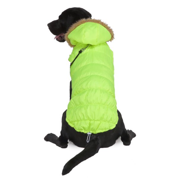 Pet clothes winter clothes big dog clothes night reflective - Image 7