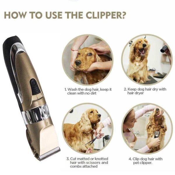 New style pet hair clippers for dogs and dogs - Image 3