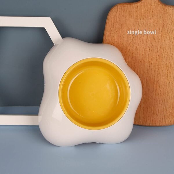 Egg-shaped Pet Bowl Drinking Water Single Bowl Double Bowl Pet Feeding Bowl - Image 10