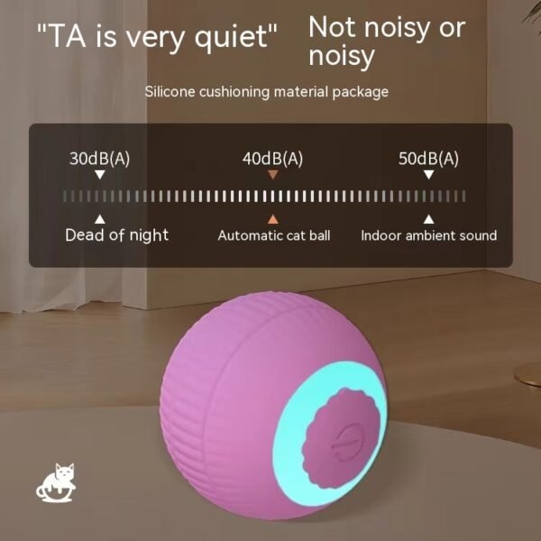 Pet Supplies Gravity Rolling Cat Teasing Ball - Image 7
