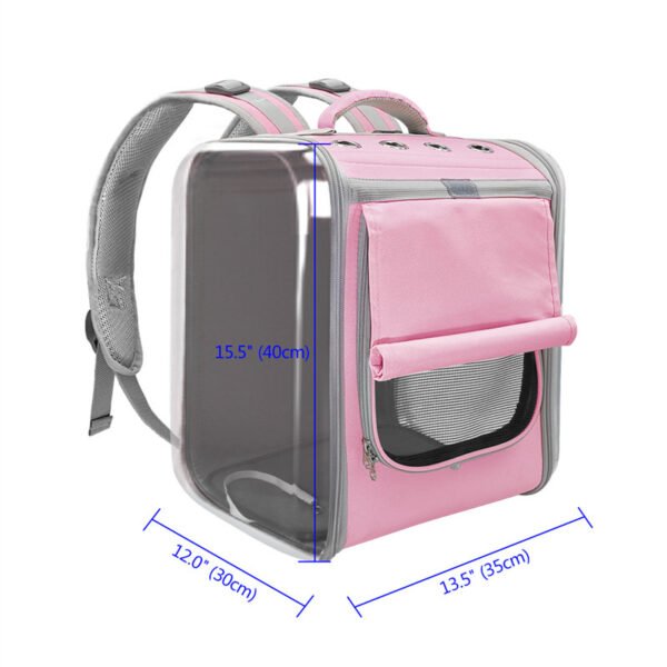 Pet Cat Carrier Backpack Breathable Cat Travel Outdoor Shoulder Bag For Small Dogs Cats Portable Packaging Carrying Pet Supplies - Image 6