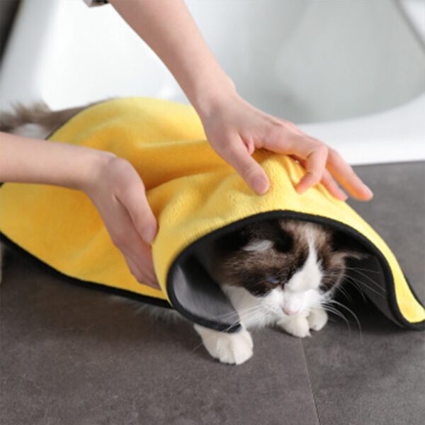 Pet Plus-sized Size Shower Bath Towel - Image 9