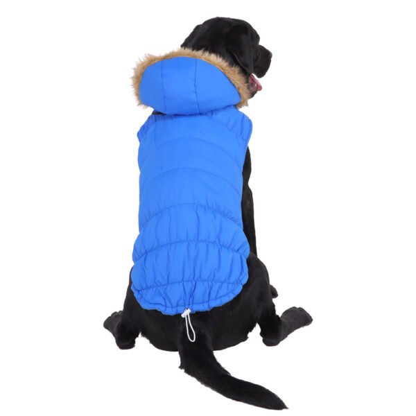 Pet clothes winter clothes big dog clothes night reflective - Image 5