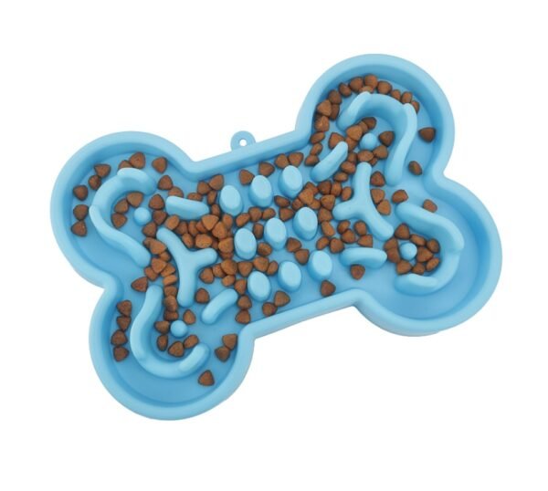 Pet Dog Slow Food Feeder Anti Choke Travel Bowl - Image 3
