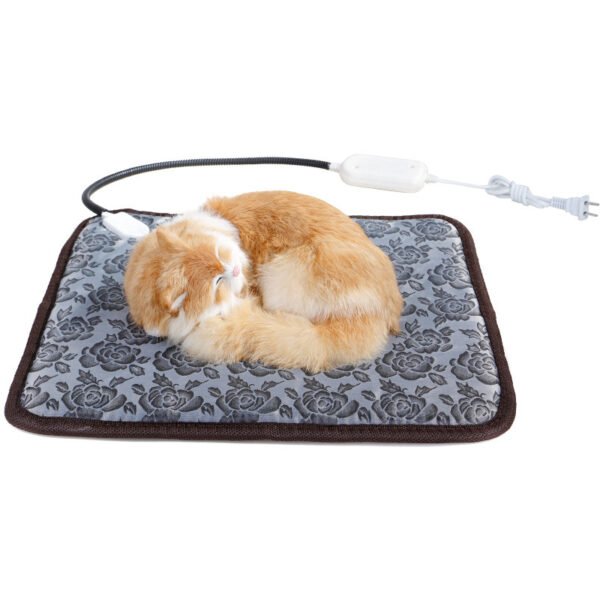 Pet Heating Pad For Dog Cat Heat Mat Indoor Electric Waterproof Dog Heated Pad With Chew Resistant Cord Winter Pet Blanket Warmer - Image 7