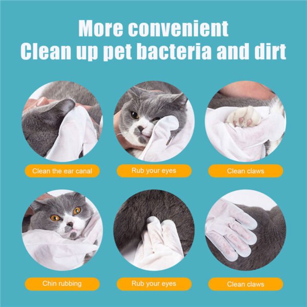 No-bath And Cat-free Non-woven Gloves - Image 5