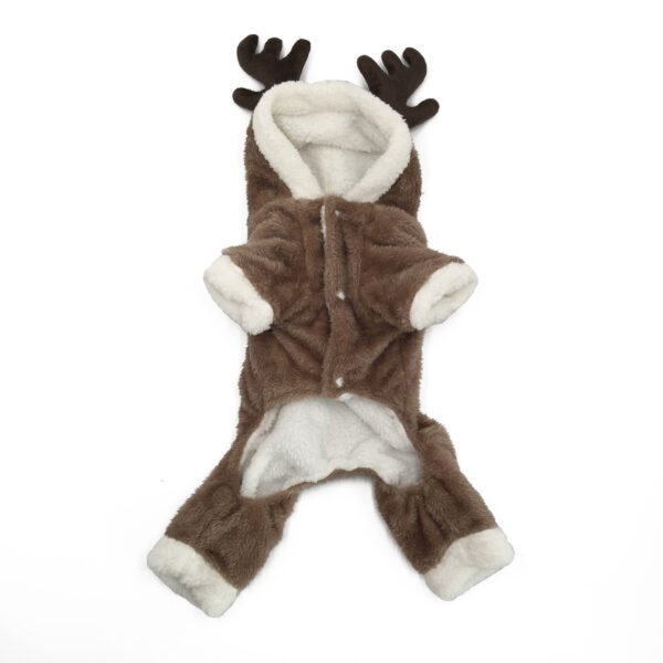 Elk Christmas Dog Clothes - Image 2