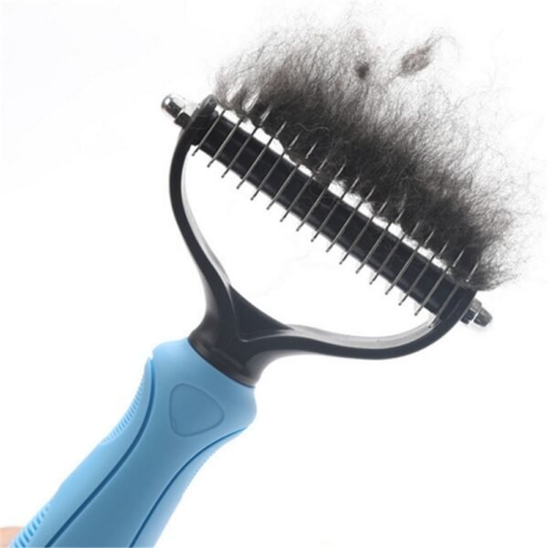 Pet Stainless Steel Hair Removal Comb - Image 3