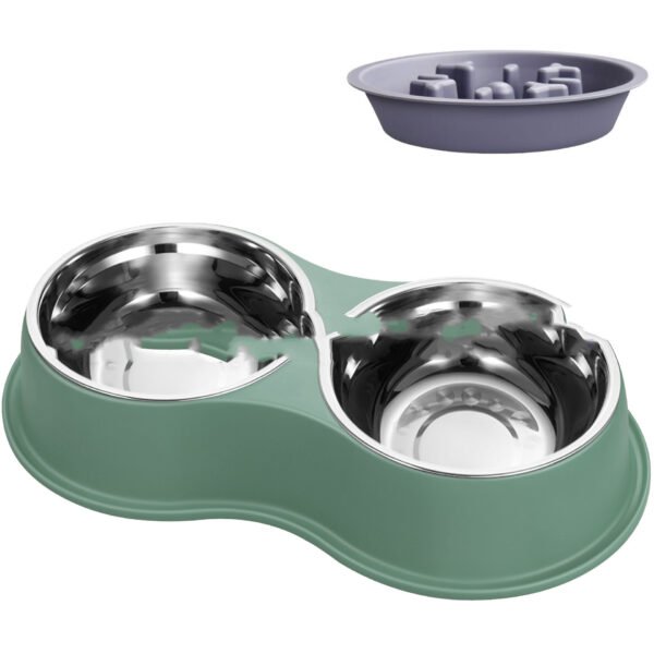 Pet Slow Feeding Bowl Removable Dogcat - Image 7