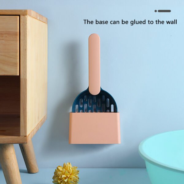 Multi Functional Dog Cat Litter Shovel Toilet Cleaner Excrement Shovel Cat Excrement Dog Excrement Shovel Pet Accessories Pet Cat Poop Litter Shovel Toilet Spoons Cats Sand Cleaning Scoop - Image 3