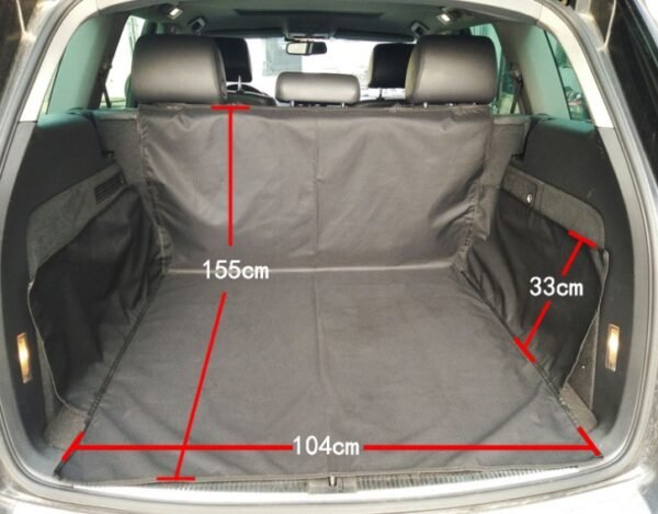 Footprint Dog Transporters Waterproof Back Back Pet Dog Seat Car Mat Cover Hammock Protector With Safety Belt D1010 - Image 5